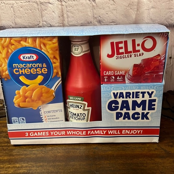 Bog G Creative Other - Games! Kraft Mac n cheese, Heinz ketchup, and Jello Games!